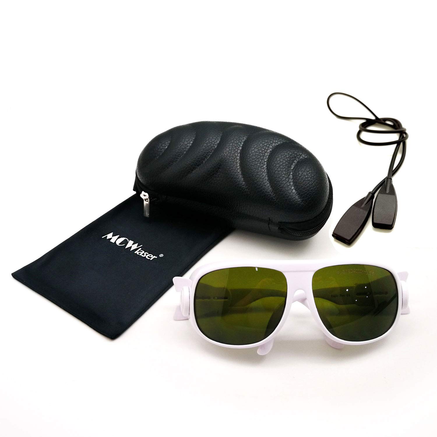 MCWlaser IPL Laser Safety Glasses 190nm-2000nm - Professional Eye Protection Goggles for Hair Removal, Laser Cosmetology & Photon Light Therapy - Ideal for Beauty Operators & IPL Treatments