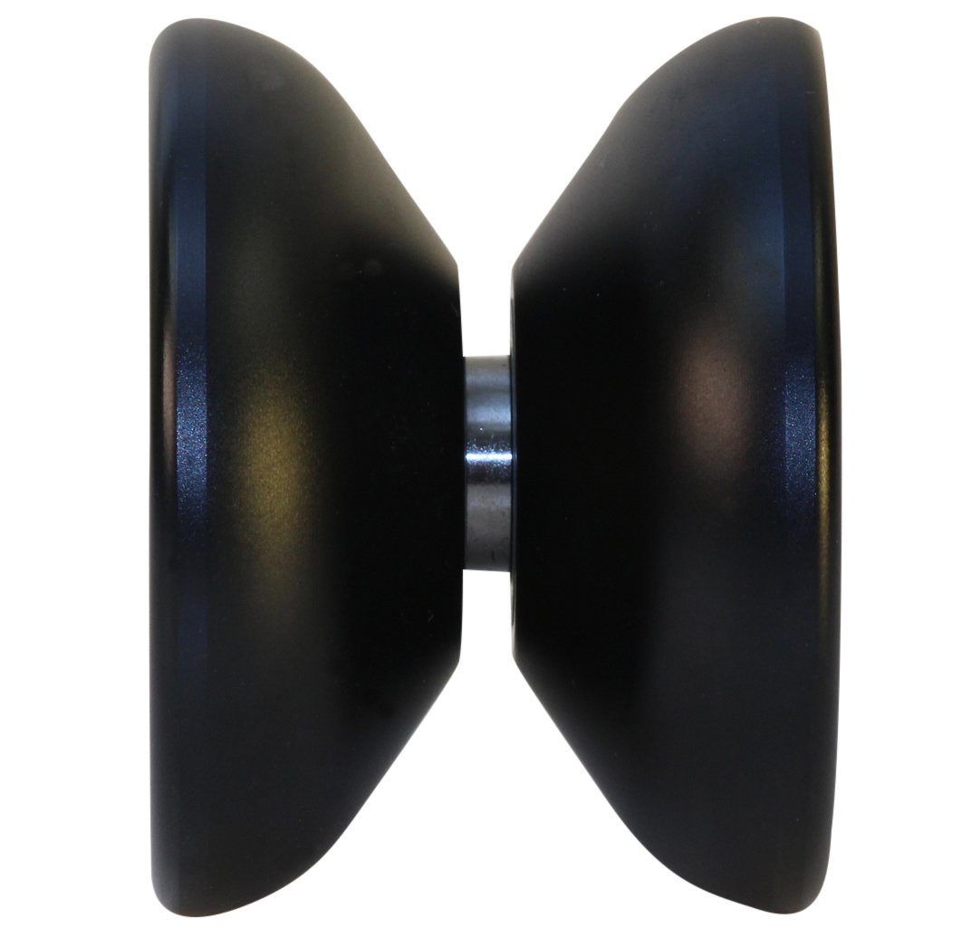 Spin Control Metal Pro Yoyo - Professional Unresponsive Yo-Yo with 5 Extra Strings for Advanced Players (Black) | Perfect for Yo-Yo Tricks, Competitions & Stress Relief