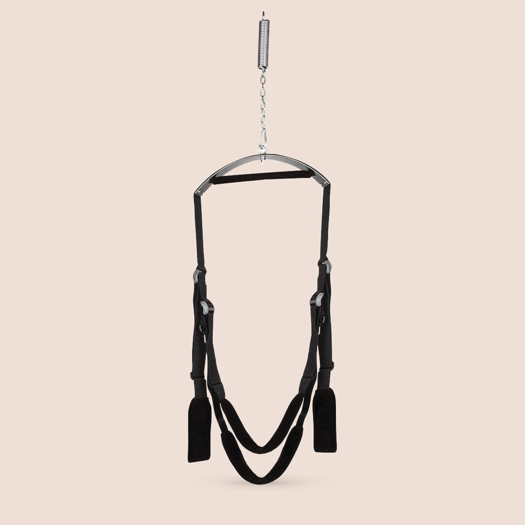 Premium Lux Fetish Fantasy Swing - Adjustable Adult Sex Swing for Couples | Strong Support for Bedroom, BDSM & Spice Up Your Intimate Life