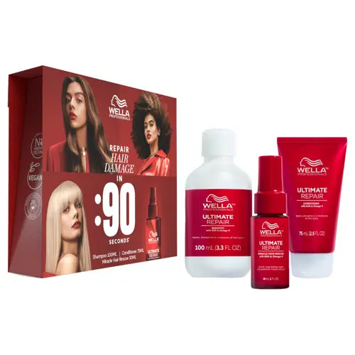 Wella Professionals Ultra Repair Gift Set – Hair Care Treatment for Damaged & Dry Hair – Perfect for Home & Salon Use