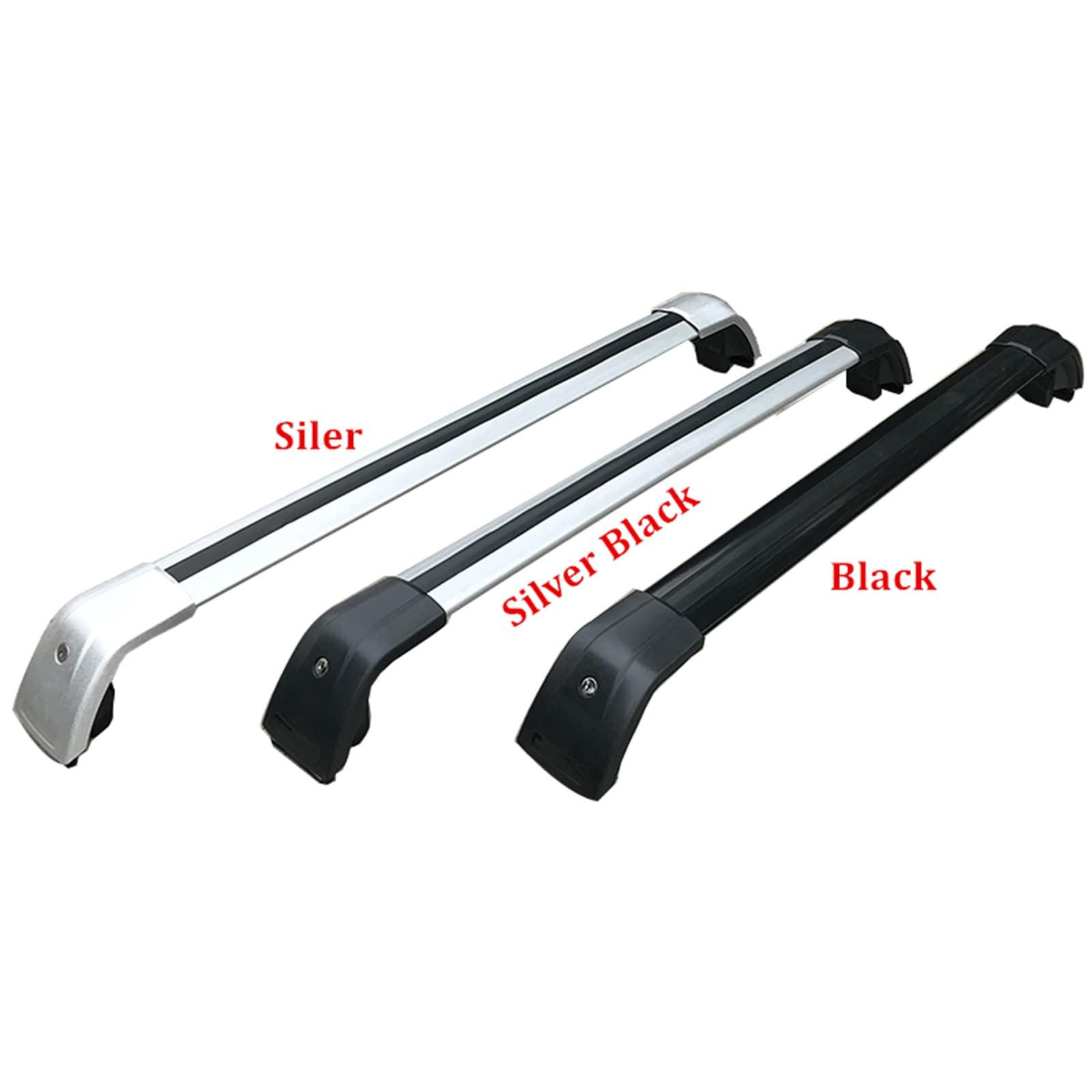 Heavy Duty Car Roof Rack Rail Cross Bars - Universal Cargo Carrier Luggage Rack for Kia Telluride 2020-2022 | Perfect for Road Trips, Camping Gear & Outdoor Adventures