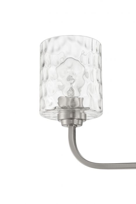 Craftmade Collins 3-Light Brushed Polished Nickel Chandelier - Elegant Ceiling Light Fixture for Dining Room, Bedroom, or Living Room Decor
