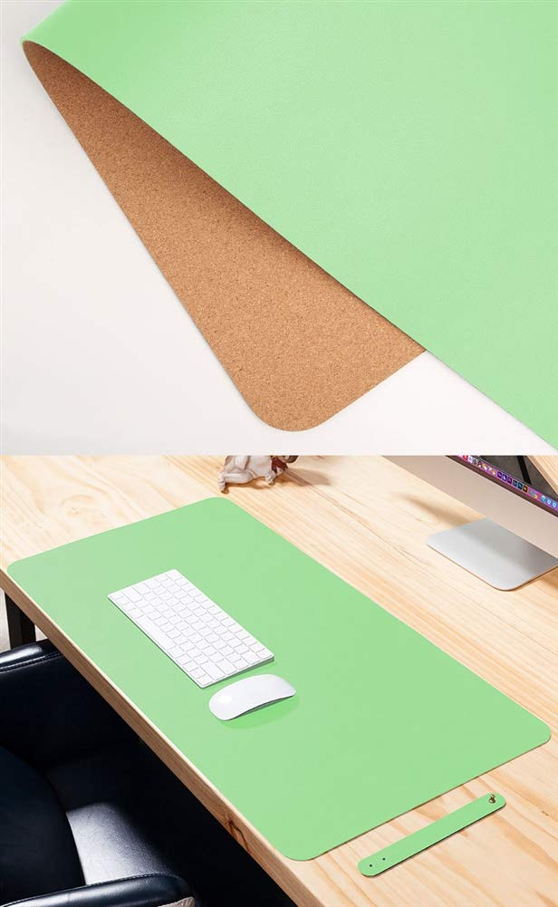Oncefirst Ultra Thin Waterproof PU Leather & Cork Desk Pad - 31.5