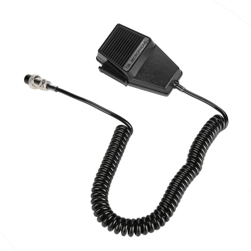 Handheld CB Radio Microphone - 4 Pin Walkie Talkie Hand Mic for Cobra PR240 PR245 PR350 PR375 PR550 - Perfect for Truckers, Off-Roading & Emergency Communication