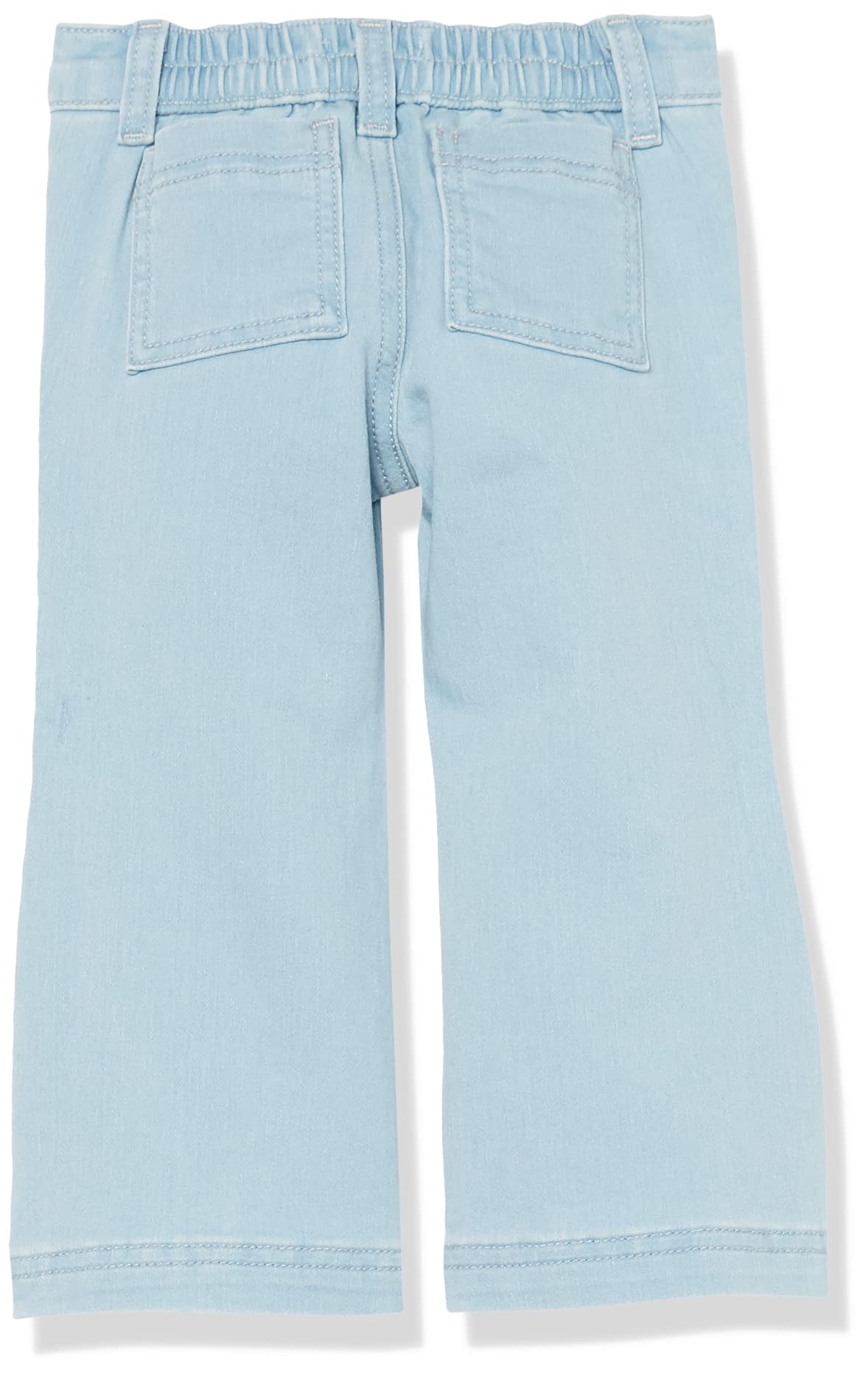 Amazon Essentials Girls & Toddlers Wide Leg Jeans - Soft Stretch Denim Pants for Playtime, School & Everyday Wear (Toddler to Big Kids Sizes)