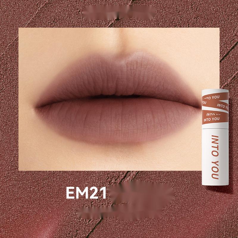 INTO YOU Heroine Super Matte Lip & Cheek Mud - Long Lasting Vegan Lipstick & Blush for Women | Perfect for Everyday Makeup & Special Occasions