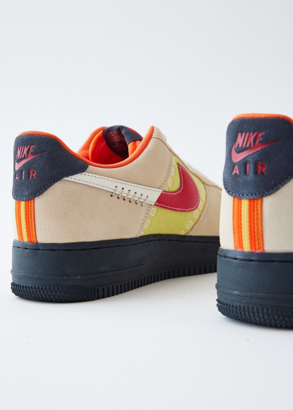 Nike Air Force 1 '07 LX 'Somos Familia' Sneakers for Men - White/Red Basketball Shoes for Casual Wear & Street Style Fashion