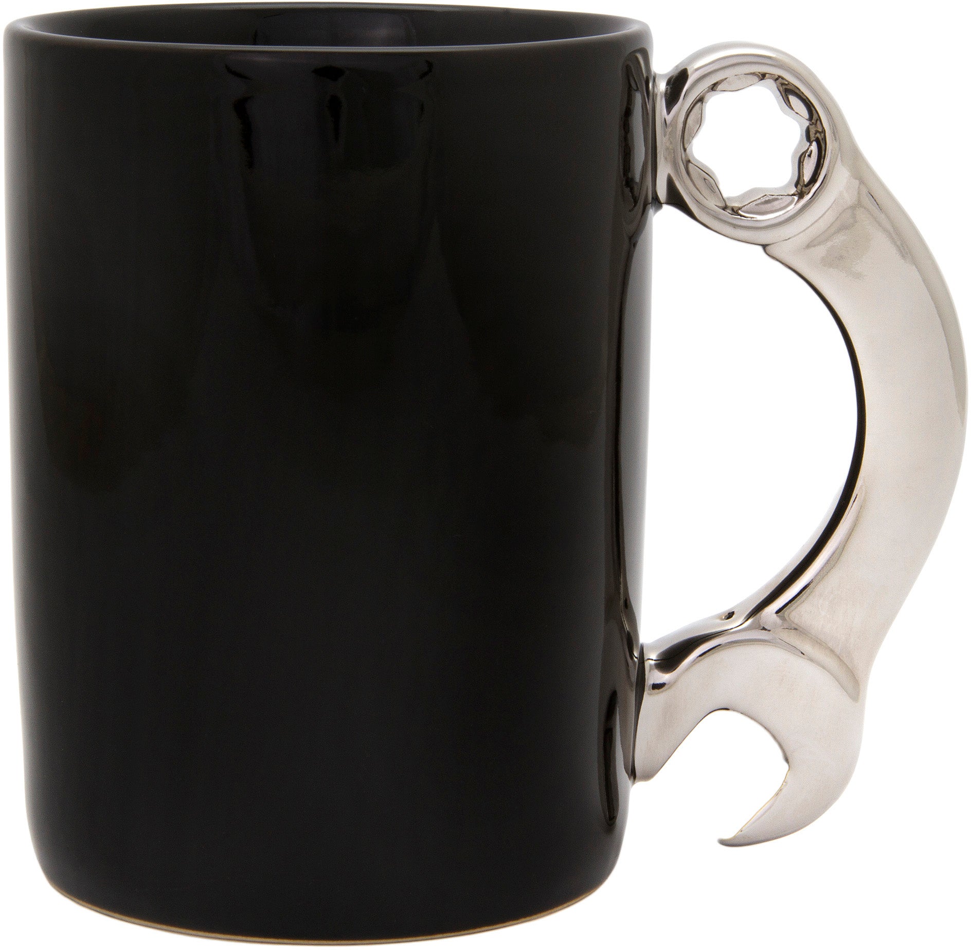 AGS Ceramic Coffee Mug with Wrench Design - Durable & Stylish Cup for Coffee, Tea, or Hot Chocolate - Perfect for Office, Home, or Workshop Use