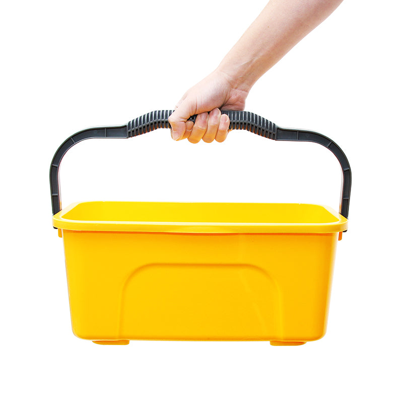 Blue Dragon Bucket - 3 Gallon (11 Liter) Heavy Duty Plastic Pail with Handle - Perfect for Storage, Cleaning, Gardening, and DIY Projects