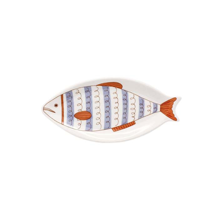 Harekutani Porcelain Fish Plate - Elegant Japanese Ceramic Serving Dish for Sushi, Appetizers & Home Decor | Perfect for Dinner Parties, Restaurants & Gift Giving