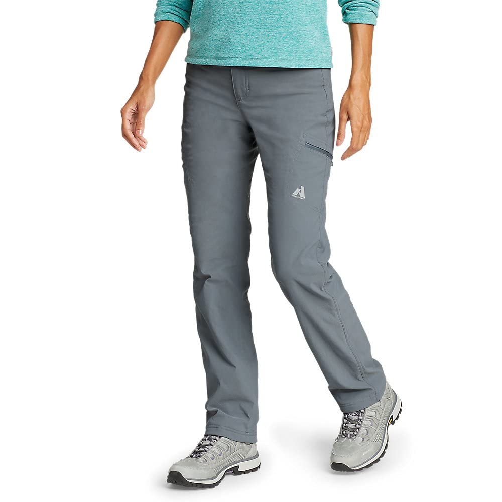 Eddie Bauer Women's Rainier Lined Waterproof Pants - Warm Fleece-Lined Winter Hiking & Outdoor Activities Pants for Cold Weather