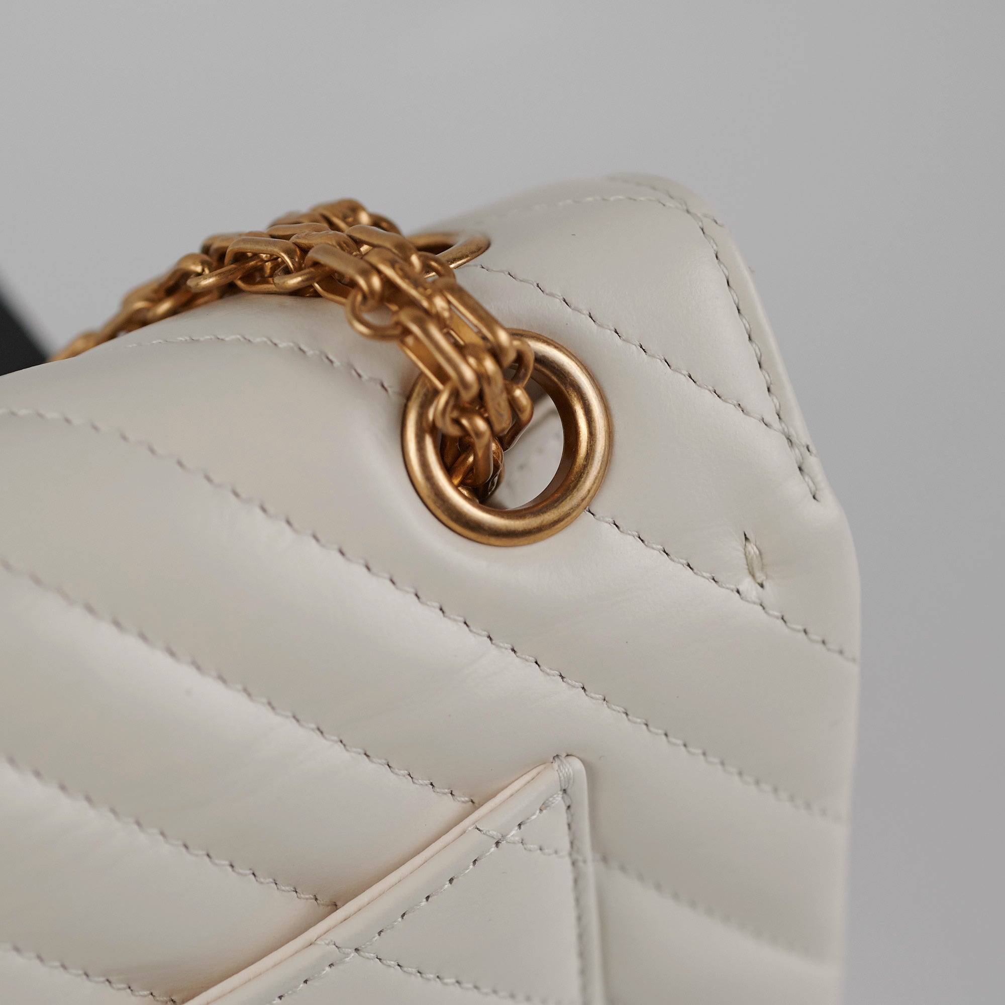 Chanel Chevron Reissue Mini Bag in White - Luxury Crossbody Bag for Women, Perfect for Parties, Dates & Everyday Use