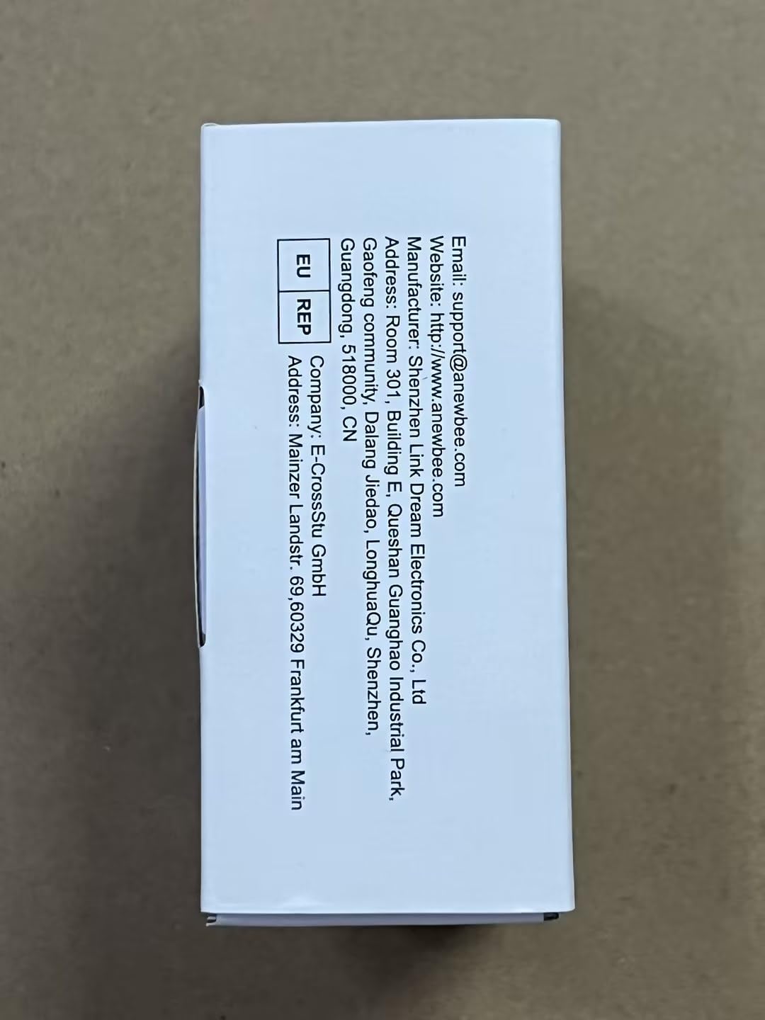 New Bee Bluetooth Earpiece Wireless Headset with Clear Voice Capture Technology - Gold | Hands-Free In-Ear Headphones for iPhone, Samsung, Huawei, HTC, Sony | Perfect for Driving, Workouts & Office Calls