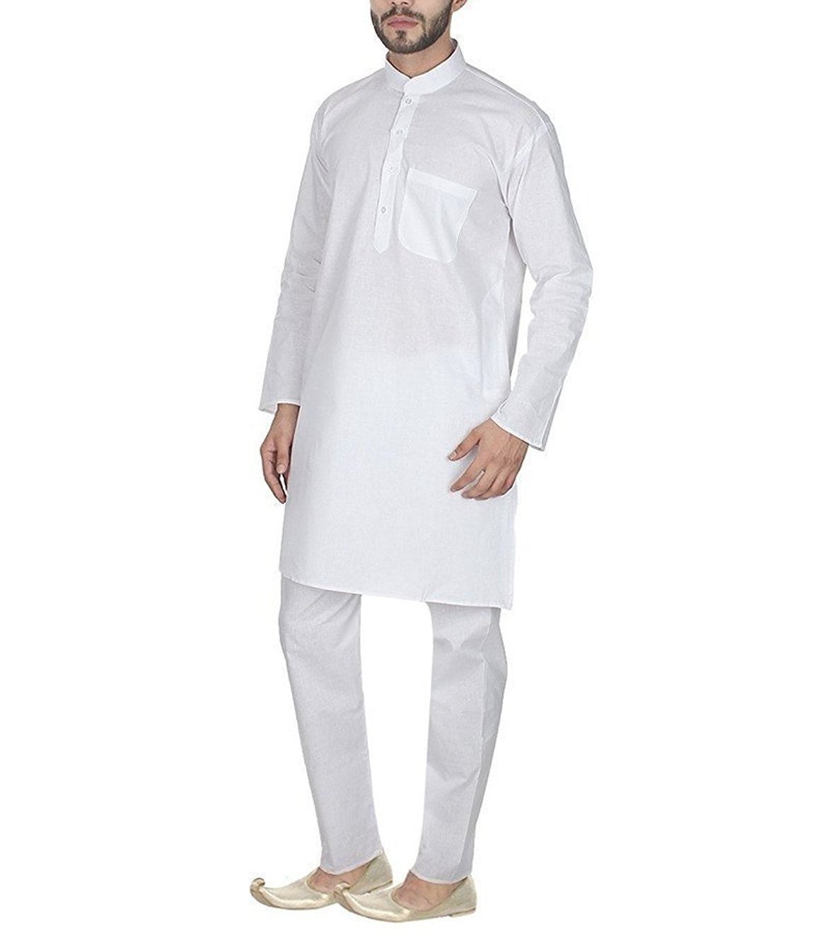Royal Kurta for Men - 100% Pure Cotton Kurta Pyjama Set | Comfortable Traditional Indian Outfit for Festivals, Weddings & Casual Wear