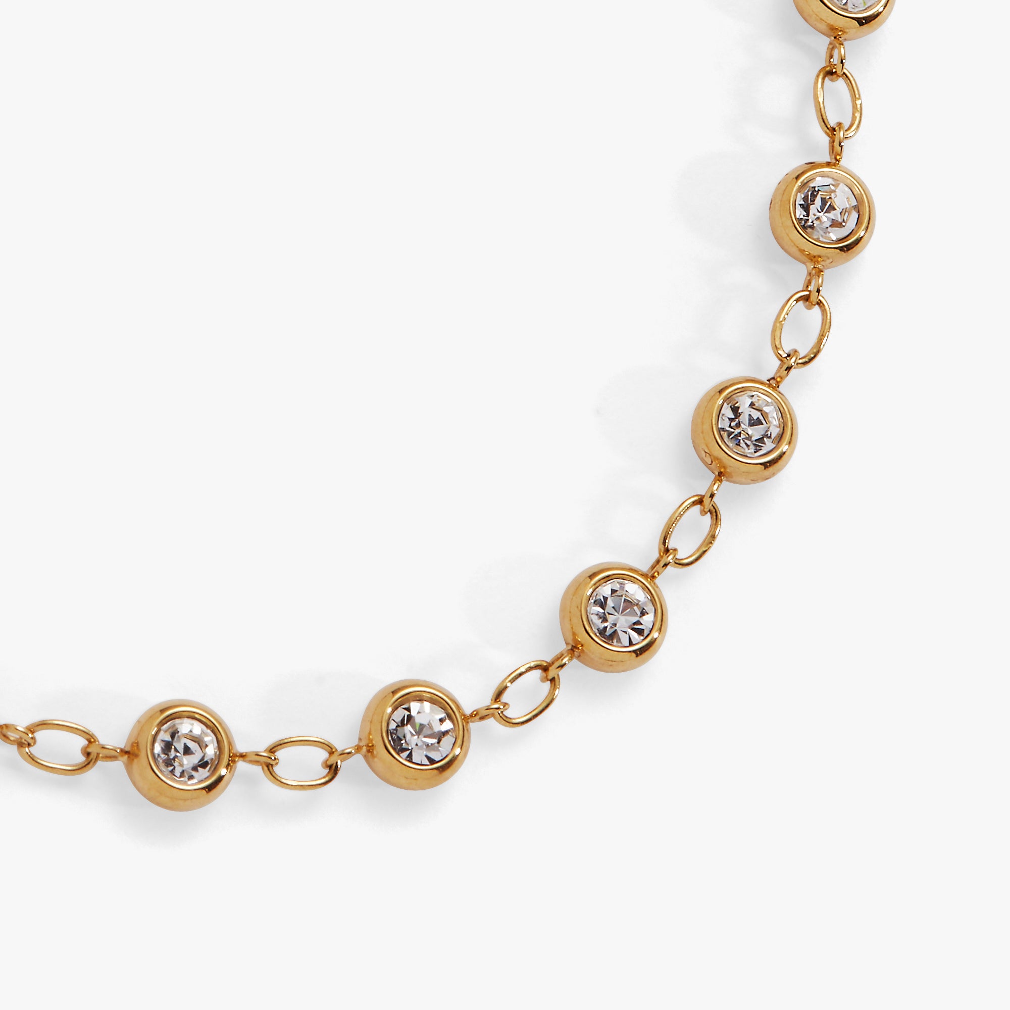 Crystal Pebble Chain Bracelet for Women - Elegant Beaded Adjustable Wristband for Daily Wear, Gift Giving & Boho Fashion