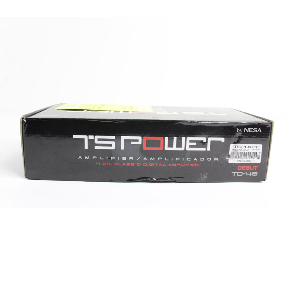 NESA TD 48 2000W 4 Channel Micro Amplifier - Professional Mini Power Amp for Car Audio, Home Theater & DJ Setup - Compact High Power Sound System for Vehicles, Studio & Live Performances