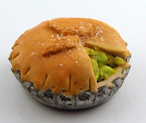 Melody Jane Dolls Houses Handmade Large Apple Pie Miniature Accessory 1:12 Scale - Perfect for Dollhouse Kitchen Decor & Miniature Food Display