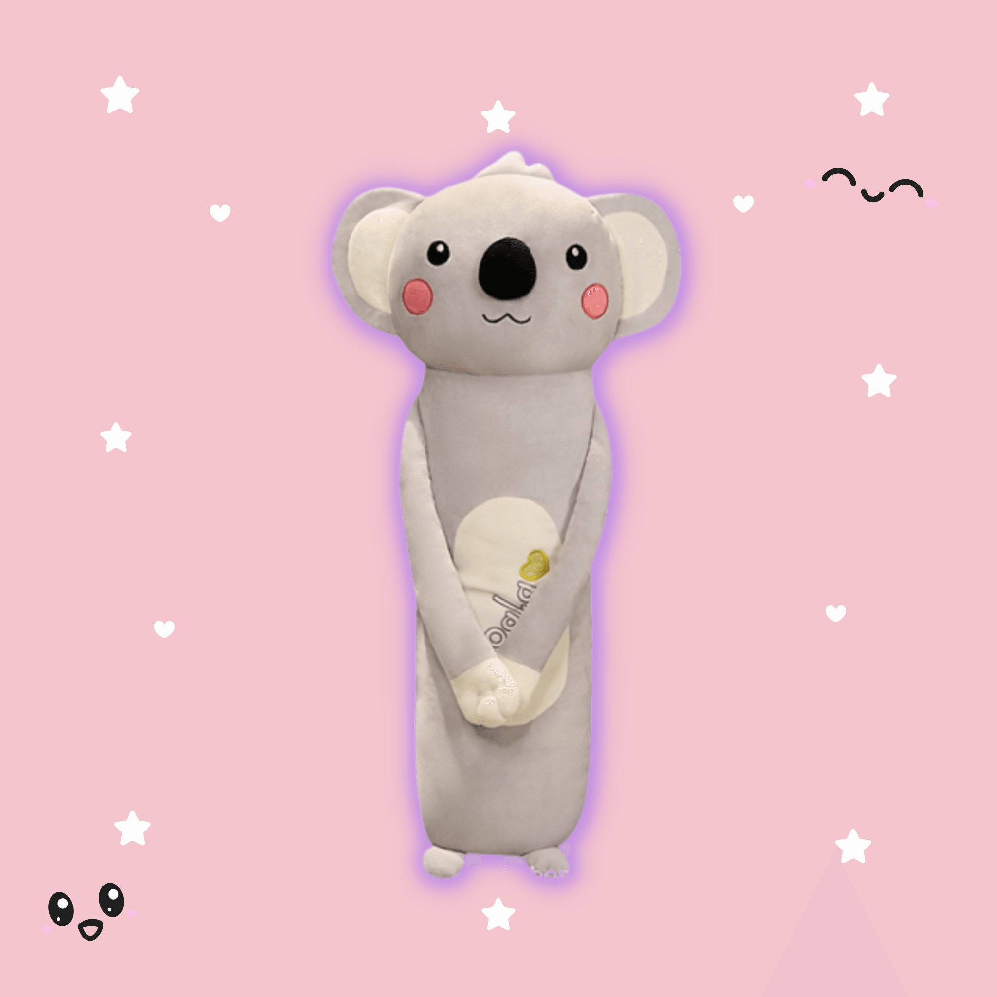 Large Koala Stuffed Plush Toy - Soft Cuddly Animal Pillow for Kids & Adults | Perfect for Nursery Decor, Gift Giving, and Stress Relief