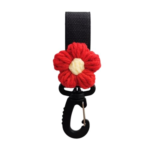 Red Knit Flowers