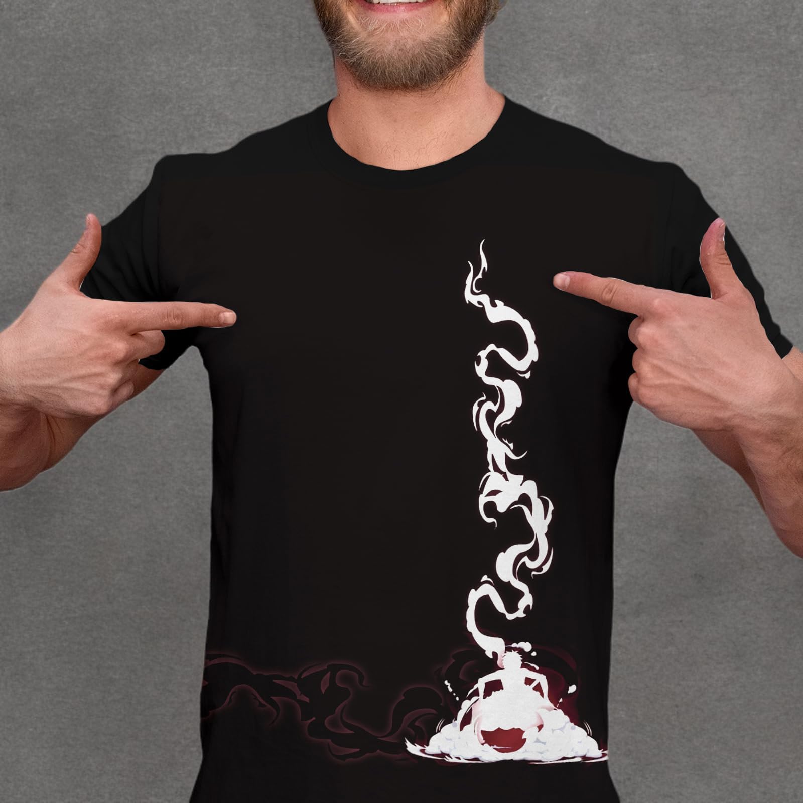 Anime T-Shirt for Men & Women - Short Sleeve Unisex Graphic Tee for Cosplay & Casual Wear | Perfect for Conventions, Daily Outfits & Anime Lovers