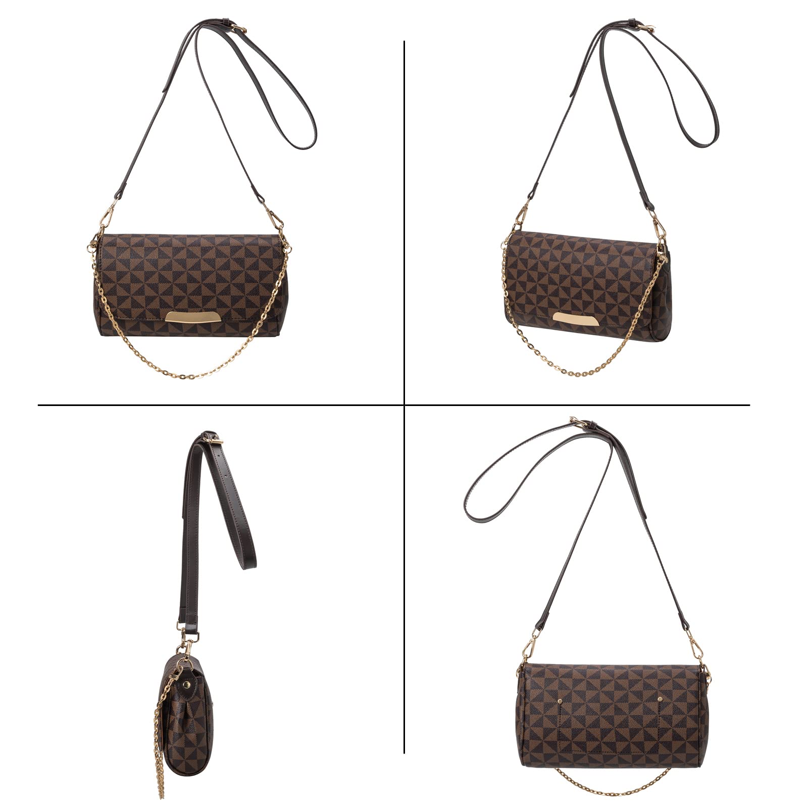 Stylish Women's Leather Crossbody Bags - Fashionable Designer Satchel Shoulder Purse with Lightweight Classic Messenger Bag Design | Perfect for Work, Travel & Everyday Use
