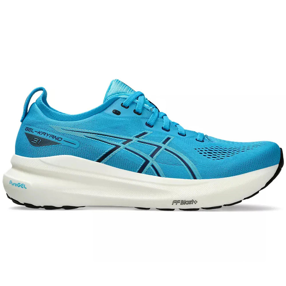 ASICS GEL-Kayano 31 Running Shoes for Men - Lightweight Stability Sneakers with Cushioning for Long Distance & Marathon Training - Perfect for Road Running, Jogging, and Gym Workouts