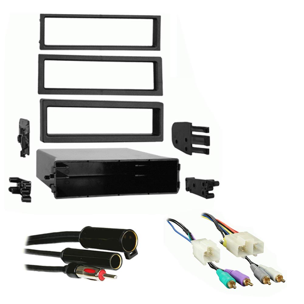 Infiniti G20 1991-1994 Single DIN Stereo Installation Kit - Radio Wiring Harness & Dash Mounting Package | Car Audio Upgrade for Seamless Aftermarket Head Unit Installation
