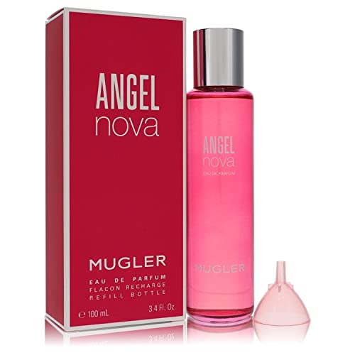 Angel Nova Eau de Parfum Refill 3.4 oz for Women | Long-Lasting Floral Fragrance | Perfect for Daily Wear, Date Nights & Special Occasions