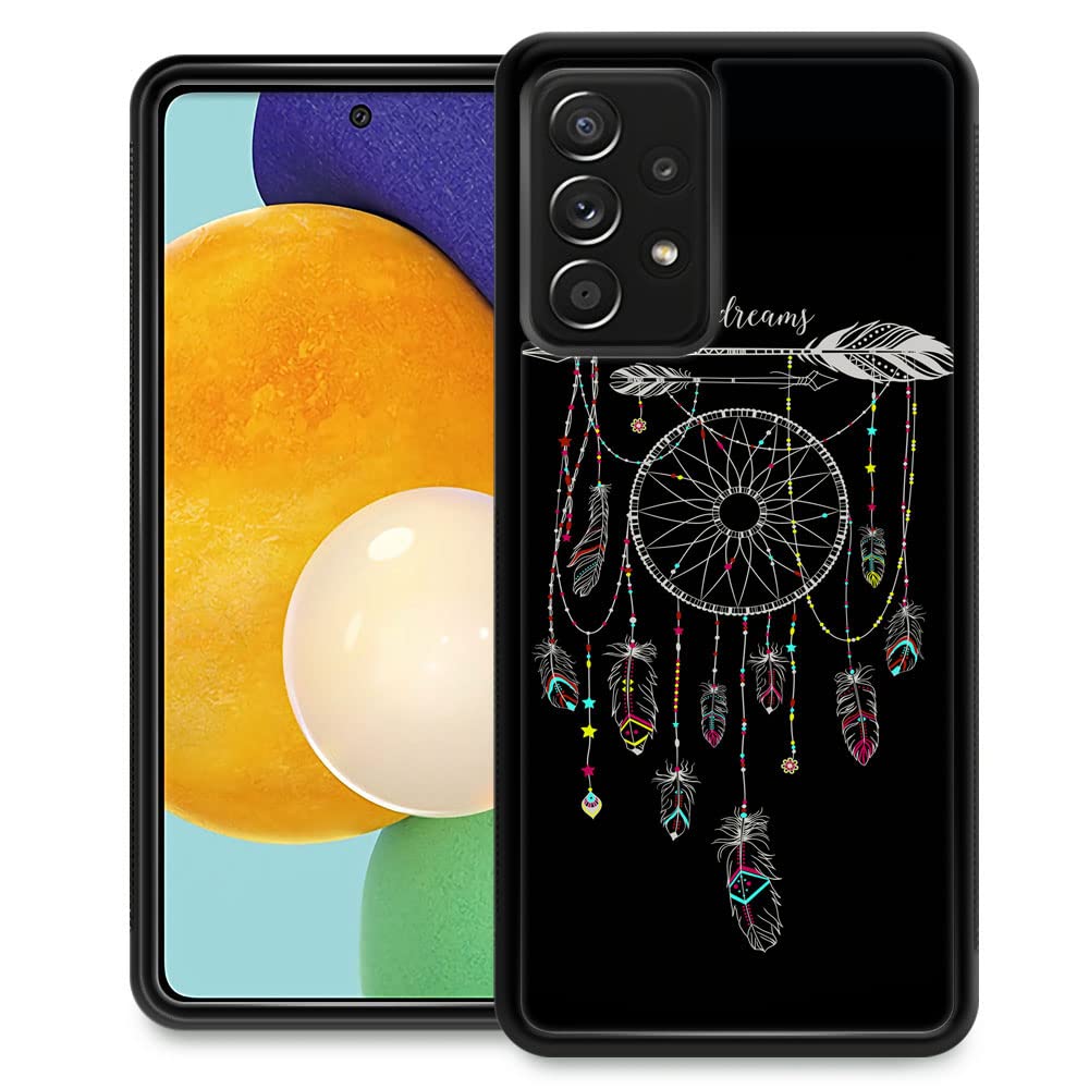 Samsung Galaxy A53 5G Case for Women - Cute Pattern Design, Shockproof & Anti-Scratch Tempered Glass Cover Compatible with 6.5-inch Samsung A53 (Perfect for Daily Use, Work & Travel Protection)