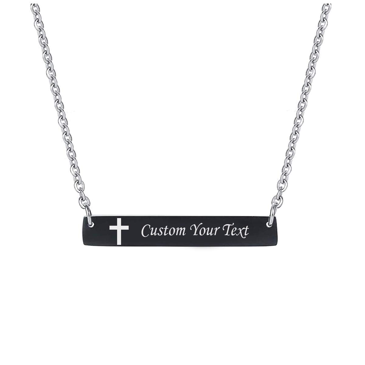 Christian Bible Verse Necklace for Women - Inspirational Jewelry Gift for Graduation & Faith
