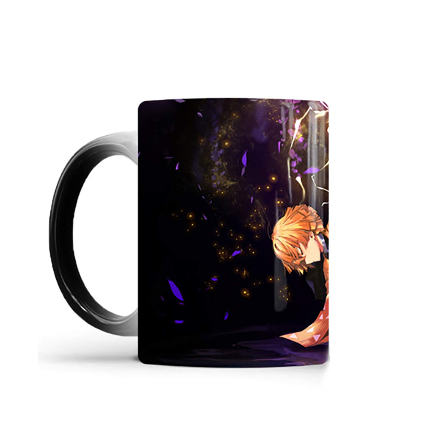 1pc 11oz Anime Magic Color Changing Mug - Heat Activated Ceramic Cup for Coffee, Tea & Cold Drinks - Perfect Gift for Anime Fans & Collectors