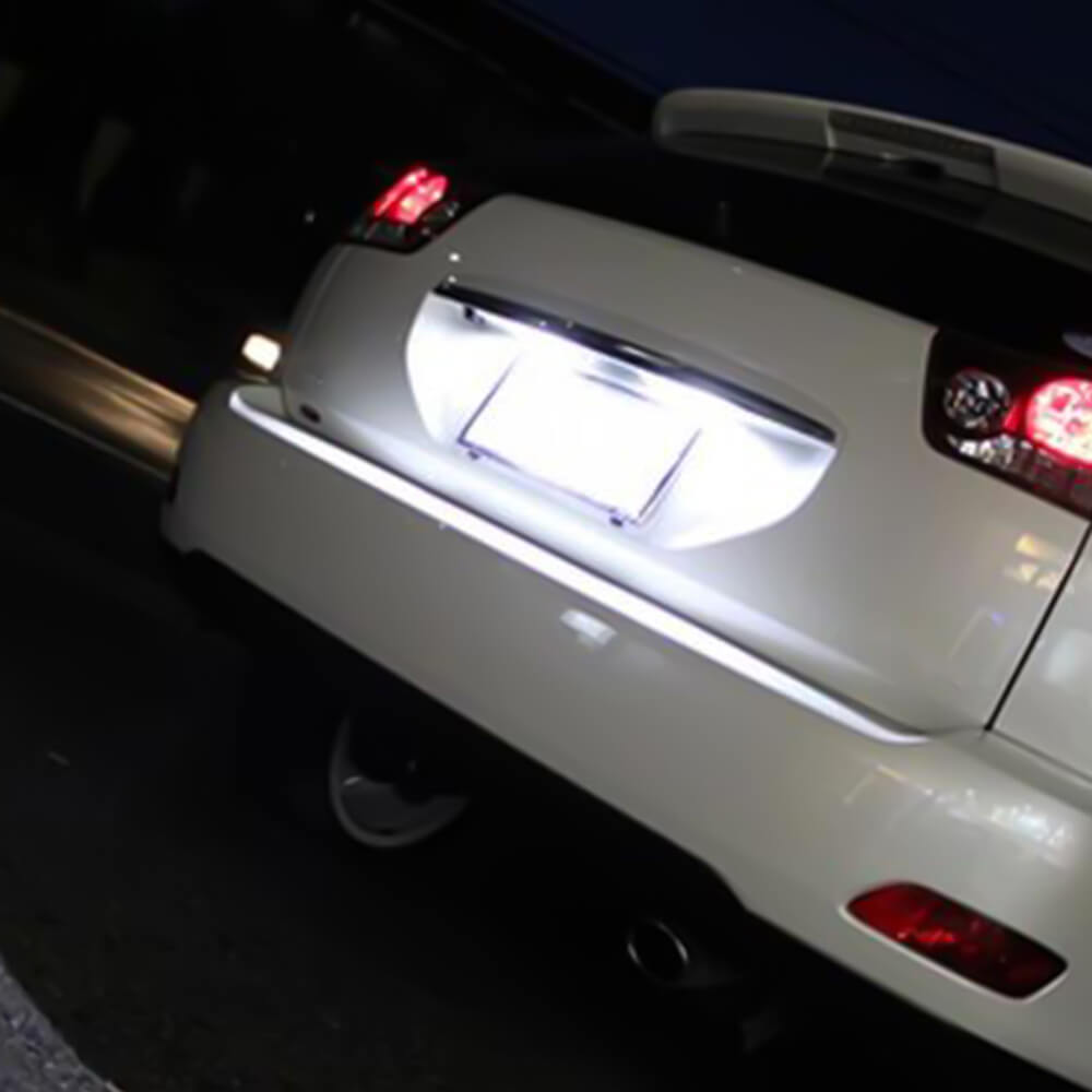 Bright LED License Plate Light Bulbs for 2008-2013 Toyota Highlander, 2004-2006 Scion xB, 1999-2003 Lexus RX300 - Super White Illumination, Easy Installation, Waterproof - Perfect for Night Driving & Enhanced Vehicle Appearance