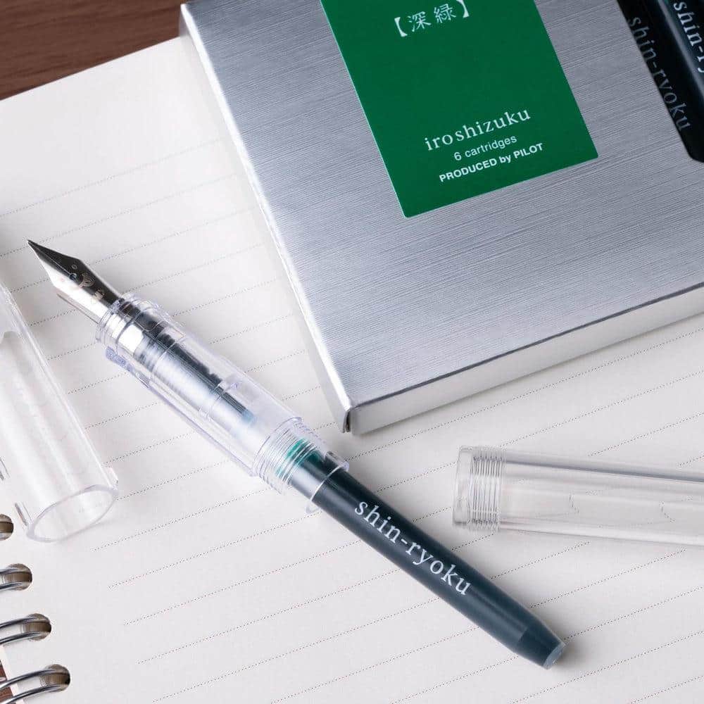 Premium Pilot Iroshizuku Fountain Pen Ink Cartridges (6-Pack) - Vibrant Colors for Calligraphy, Journaling & Artistic Writing