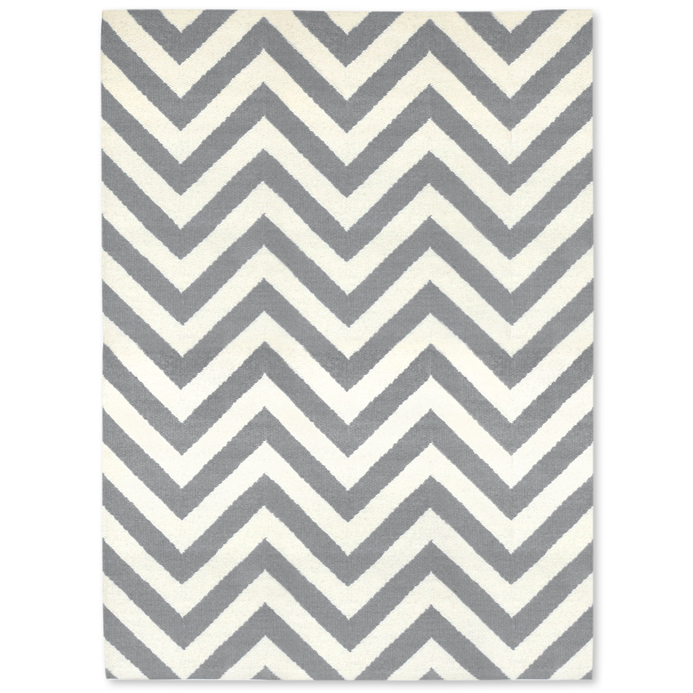 Handwoven Herringbone Flatweave Rug - Soft & Durable Natural Jute Area Rug for Living Room, Bedroom, Dining Room - Boho Chic Home Decor