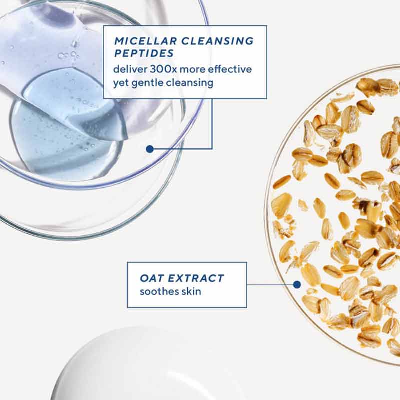 Murad Exasoothe Soothing Oat and Peptide Cleanser - Gentle Face Wash for Sensitive Skin, Hydrating & Calming Facial Cleanser - Perfect for Daily Skincare Routine & Post-Treatment Care