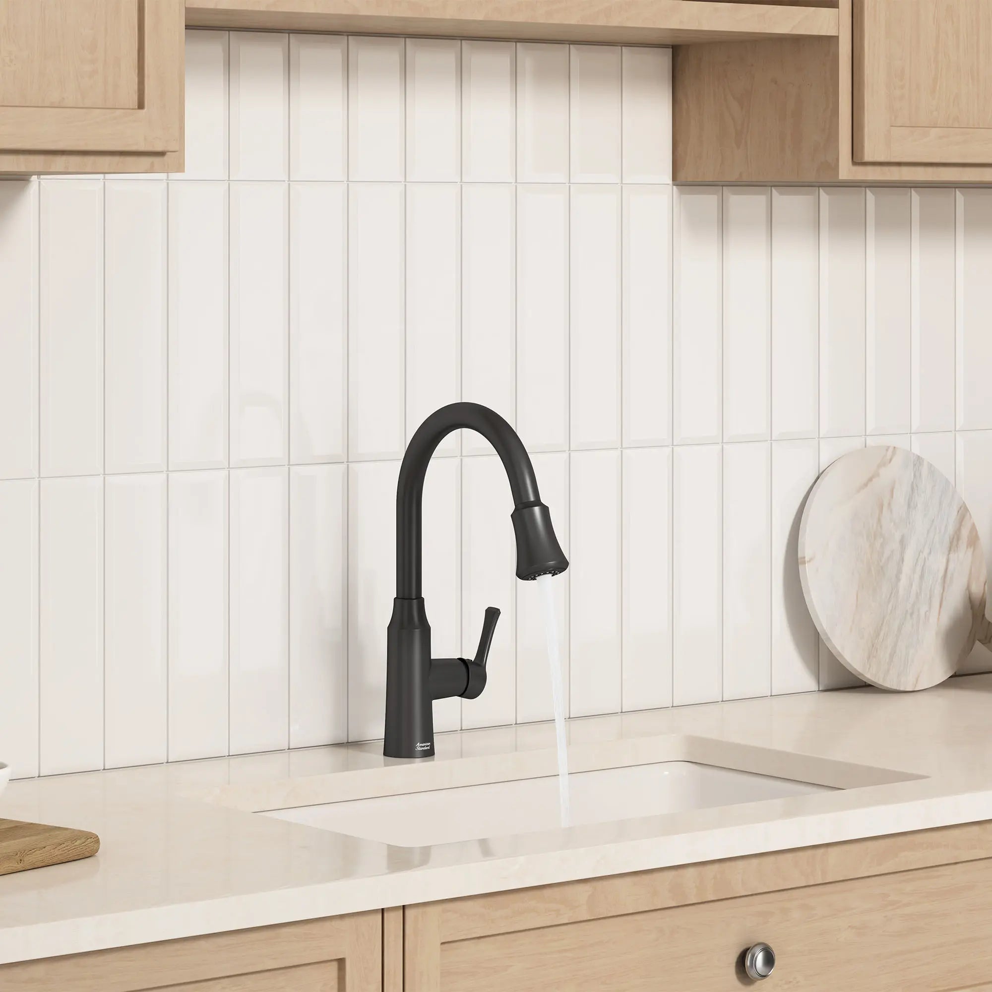 Ellis Pull Down Kitchen Faucet - Modern Stainless Steel Single Handle Sprayer with High Arc Spout for Easy Cleaning | Perfect for Home Kitchen Sink, Dishwashing & Food Prep