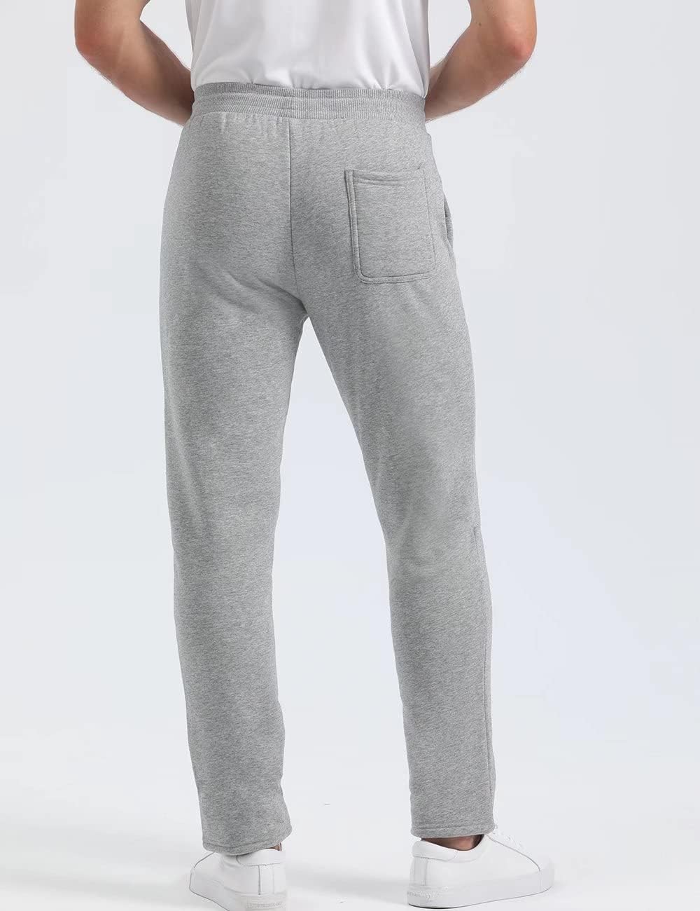 MAGCOMSEN Men's Winter Fleece Lined Sweatpants - Sherpa Lined Thermal Jogger Pants for Men, Warm Athletic Pants for Outdoor Sports, Hiking & Casual Wear