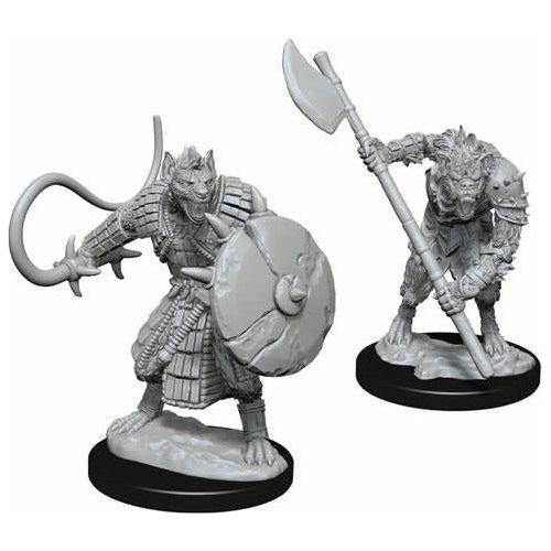 D&D Miniatures - Pathfinder Deep Cuts Gnolls Set | Fantasy Tabletop RPG Mini Figures for Dungeons & Dragons Gameplay