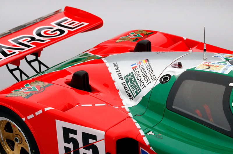 Mazda 787B 1991 #55 Le Mans 24 Hours Winner - 1:18 Scale Diecast Model Car for Collectors & Racing Enthusiasts - Perfect for Display, Gifts & Racing Memorabilia Collections