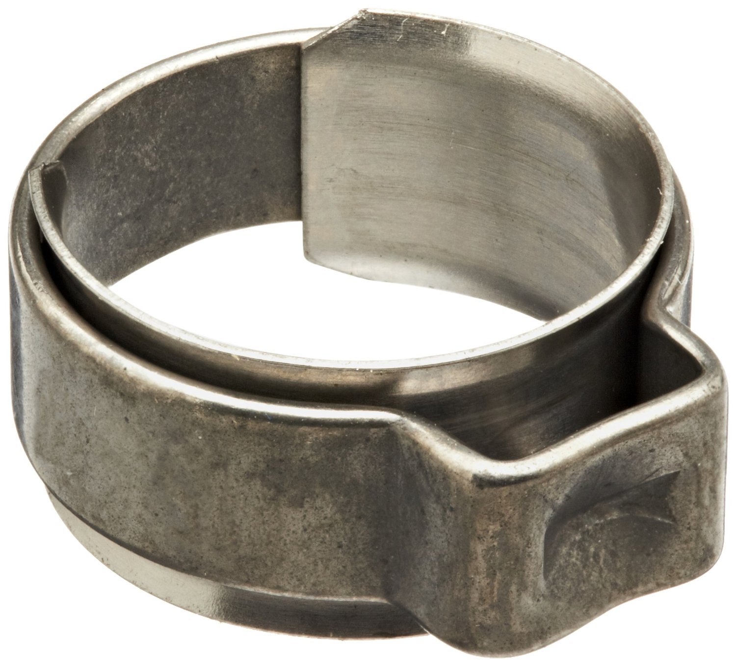 Oetiker 15400037 Stainless Steel Hose Clamp 13.1-15.3mm One Ear with Insert - Pack of 250 for Automotive, Plumbing & Industrial Applications