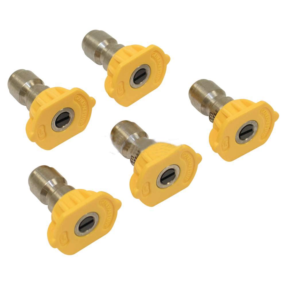 758-079 Pressure Washer Nozzle Shop Pack - High Pressure Cleaning Nozzle Tips for Home, Car & Deck Washing | Compatible with Most Pressure Washers