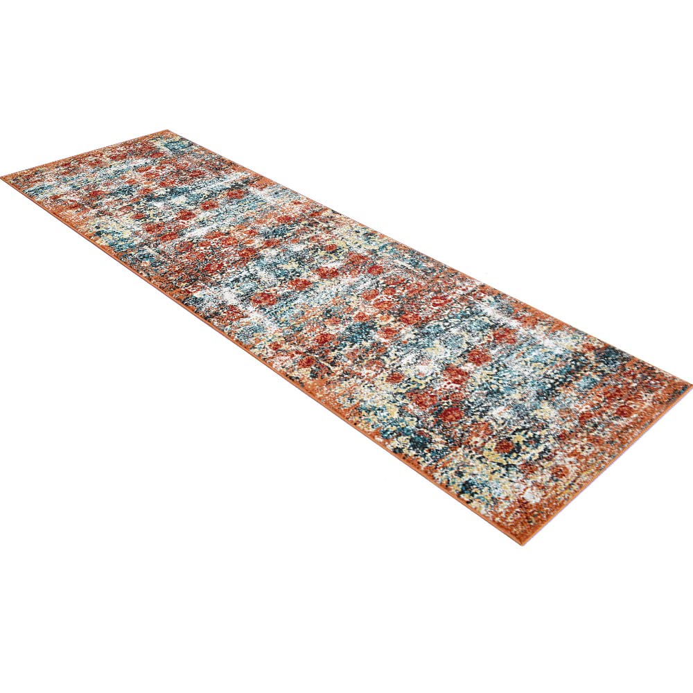 Machine Woven Heatset Polypropylene Runner Area Rug 3'2