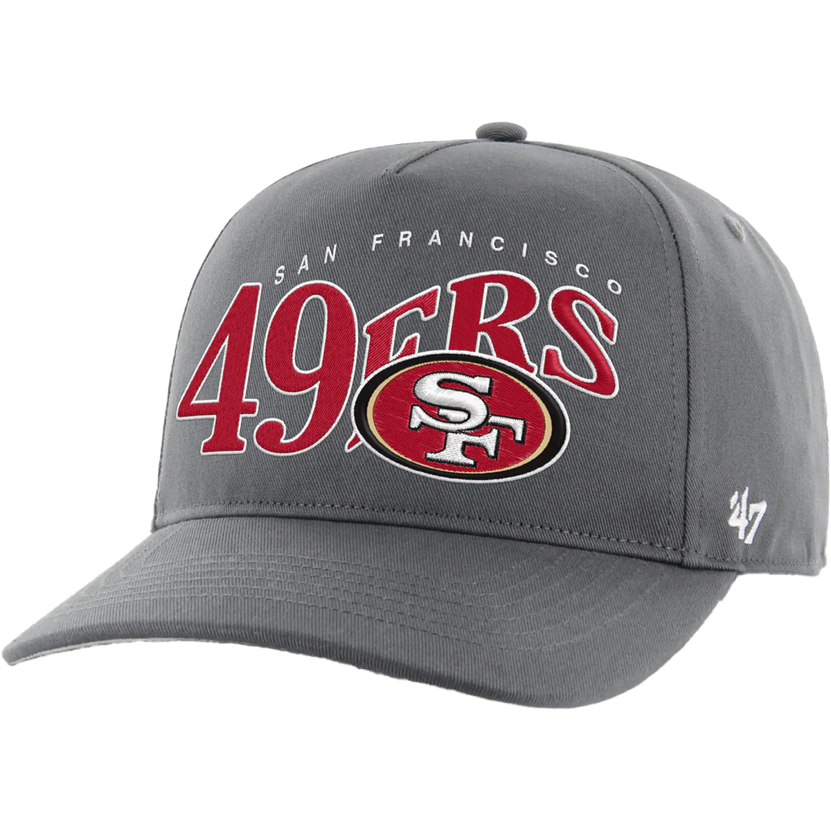 San Francisco 49ers Wave 47 Hitch RF Adjustable Snapback Hat - Official NFL Licensed Cap for Men & Women - Perfect for Game Day, Tailgating, and Sports Fan Gifts