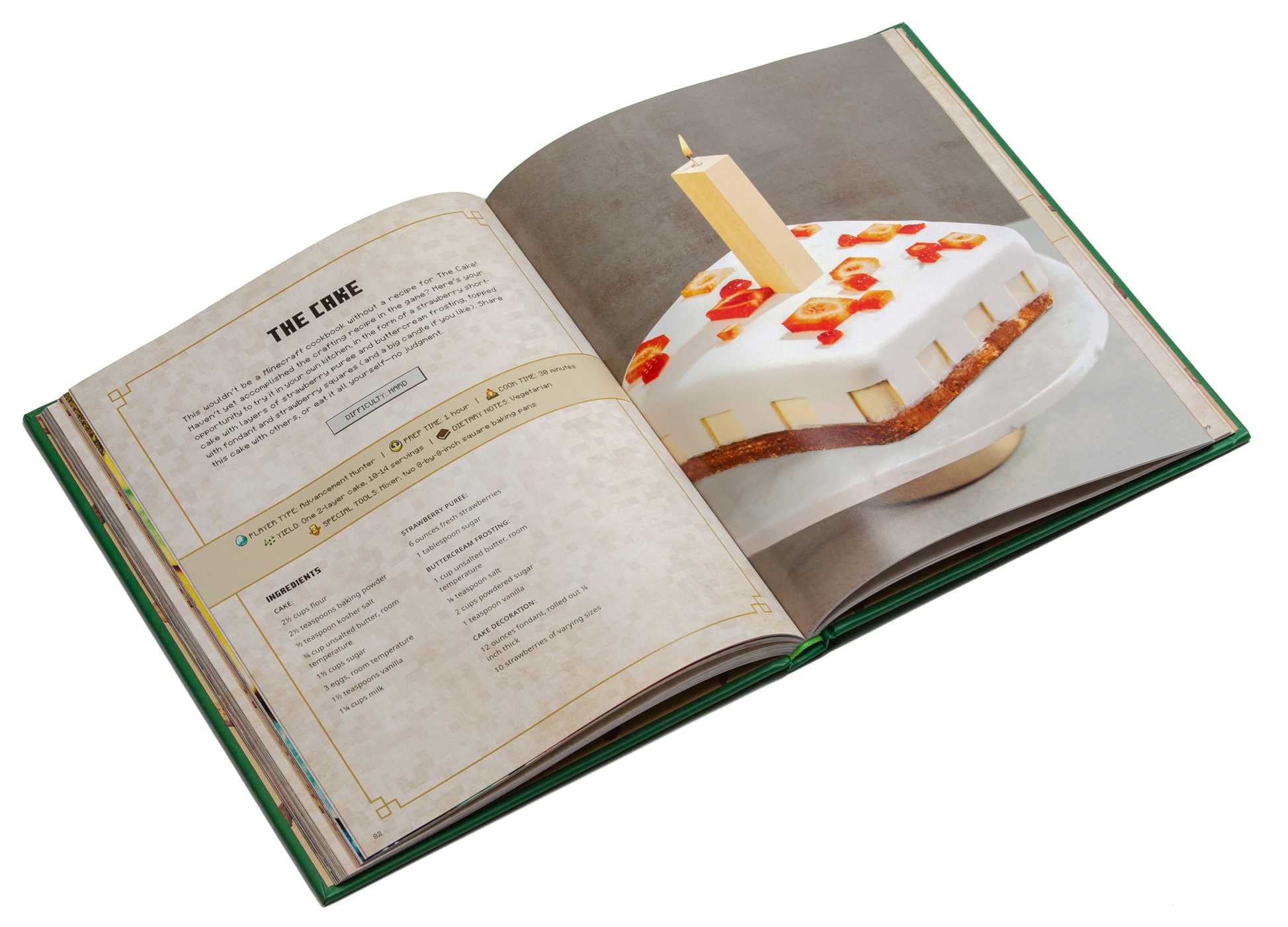 **Minecraft Official Cookbook: Gather, Cook, Eat! – Fun Recipes for Gamers & Families – Perfect for Game Nights & Parties**