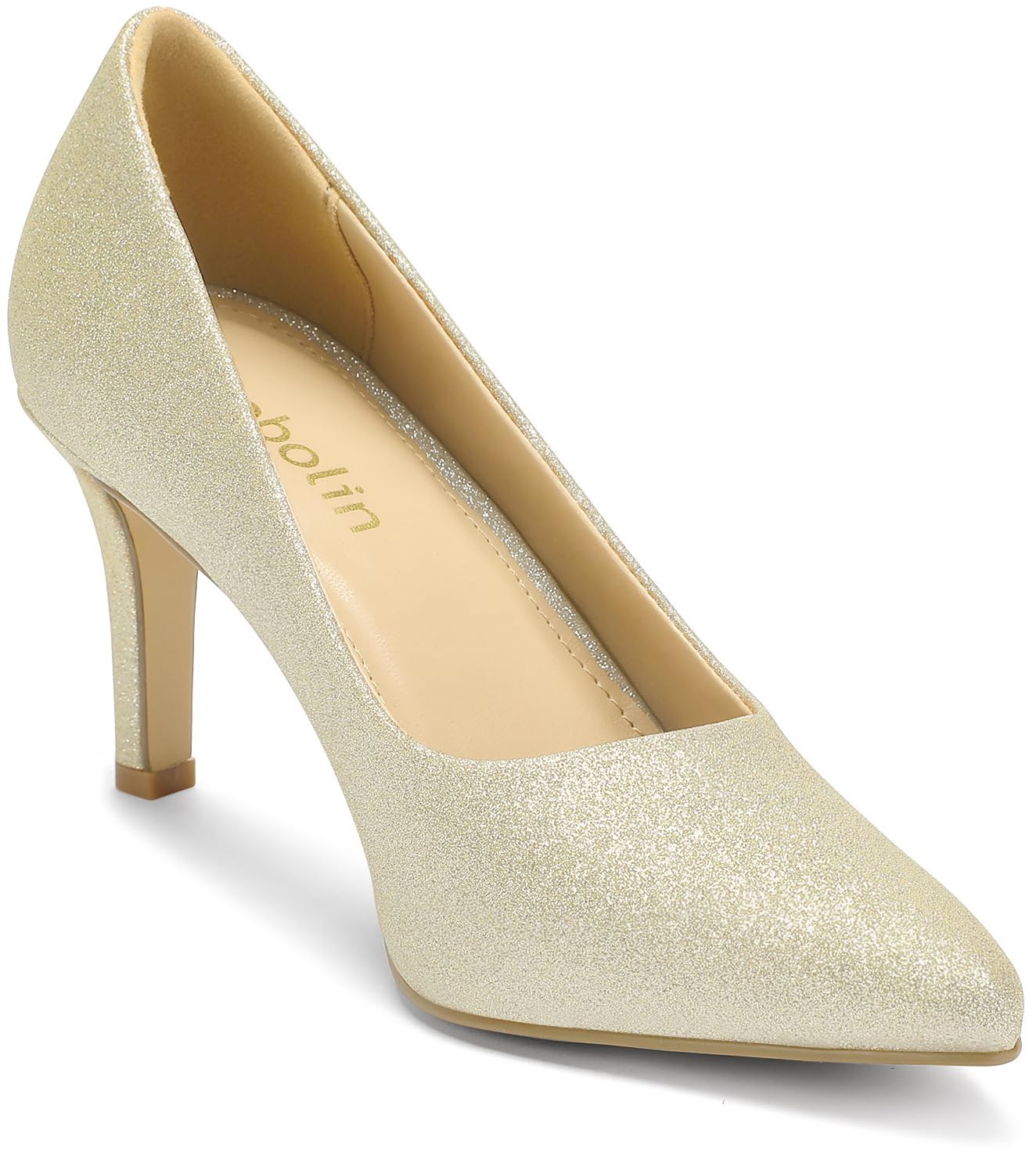 Women's Pointed Toe Stiletto Pumps - 3 Inch High Heels for Wedding, Party & Dress Occasions - Comfortable Closed Toe Dress Shoes for Women - Perfect for Evening Events, Prom & Formal Wear