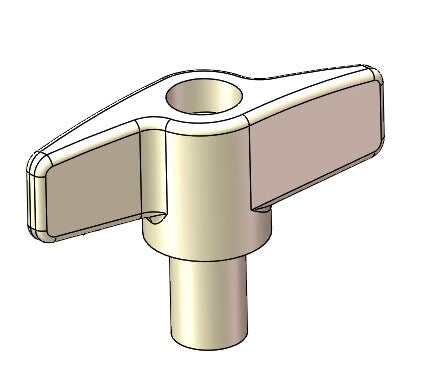 TDS 200C4HL 37 Tool Rest Bracket Knob - Replacement Part for Lathe Machines | Perfect for Woodturning & Metalworking Projects