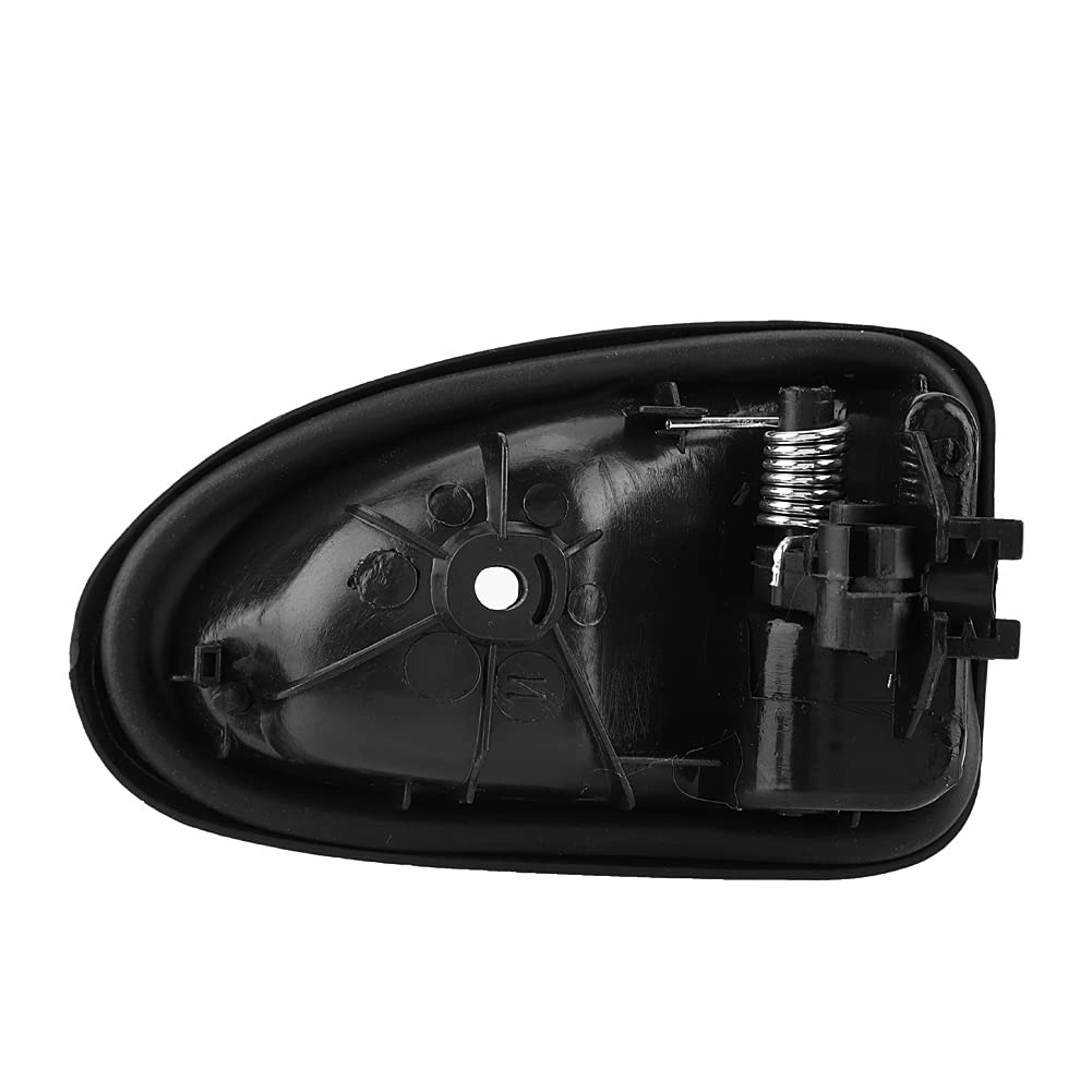 Renault Trafic & Vivaro Sliding Door Window Handle Replacement - Inner Door Handle 8200915599 & Trim Bowl Cover - Compatible with Renault Trafic 20010, Vivaro, Clio, Scenic (1 Pair) - Perfect for Car Interior Door Repair & Maintenance