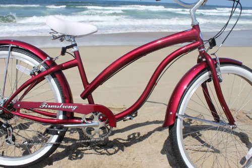 Firmstrong Bella Fashionista Women's Beach Cruiser Bicycle - Comfortable Single-Speed Bike for Casual Rides, Commuting & Seaside Cycling