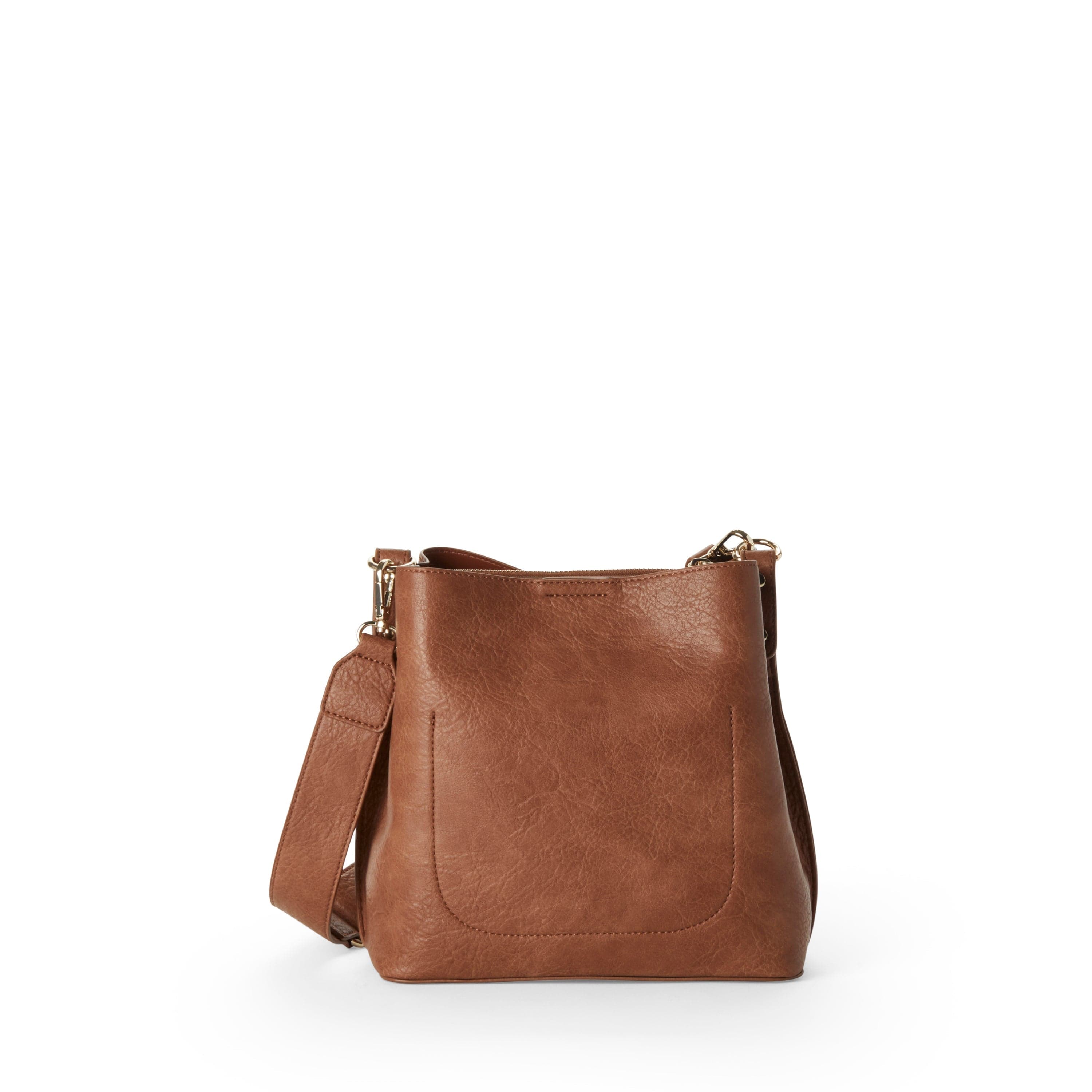 Naomi Vegan Leather Bucket Crossbody Bag for Women - Stylish & Eco-Friendly Handbag in Multiple Colors | Perfect for Work, Travel & Everyday Use