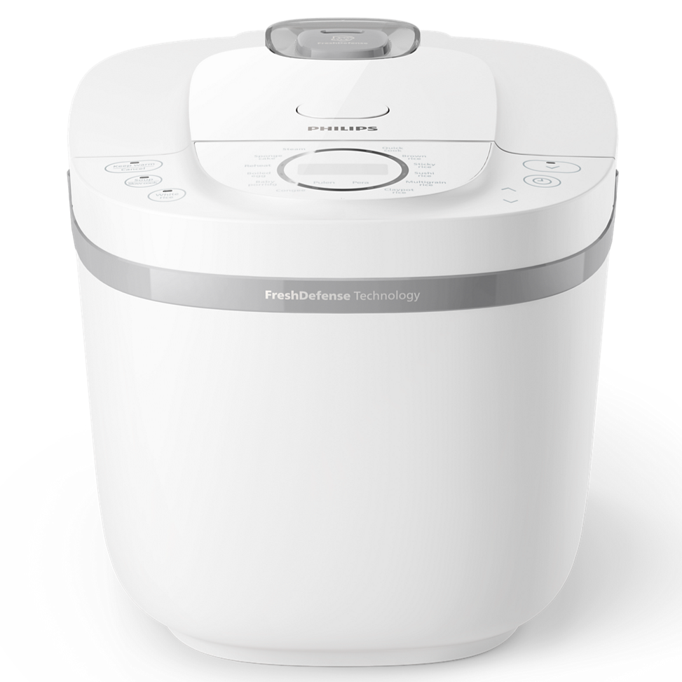 1.8L HD4717 Rice Cooker - Compact Electric Rice Steamer with Non-Stick Inner Pot, Perfect for Small Kitchens, Dorms & Travel | Fast Cooking & Easy Cleanup